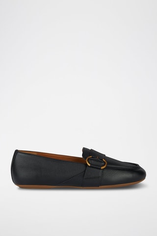 Mocassins en cuir Palmaria - Noir