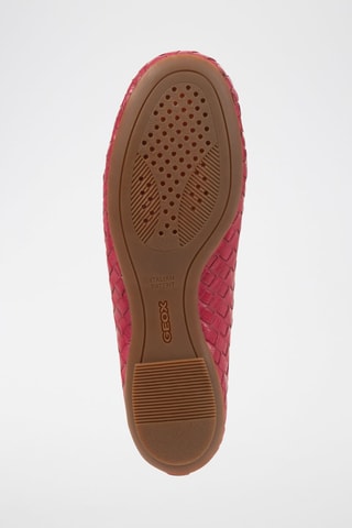 Ballerines en cuir de mouton Palmaria - Rouge