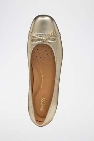 Ballerines en cuir Annytah - Doré
