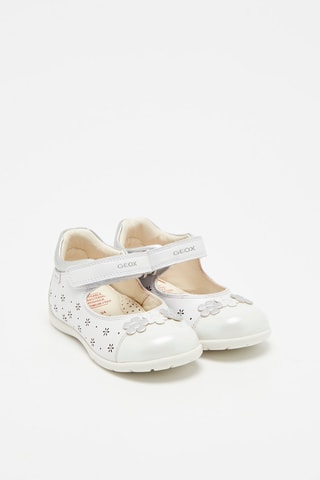 Babies en cuir Argenté