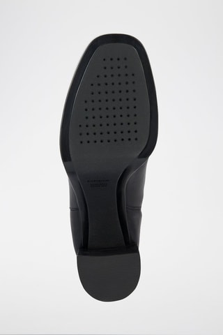 Bottines en cuir nappa de mouton Teulada E  - Noir