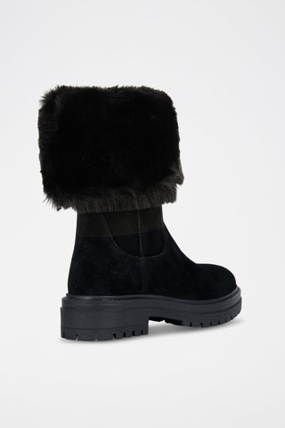 Bottines en nubuck Iridea - Noir