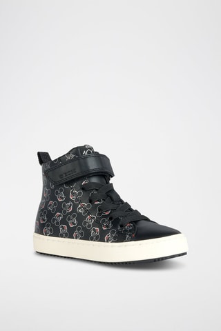 Baskets montantes Mickey Disney Kalispera - Noir