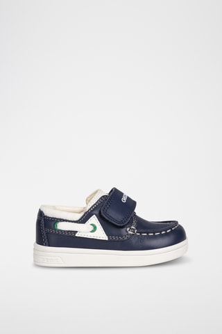 Mocassins en cuir Djrock - Bleu