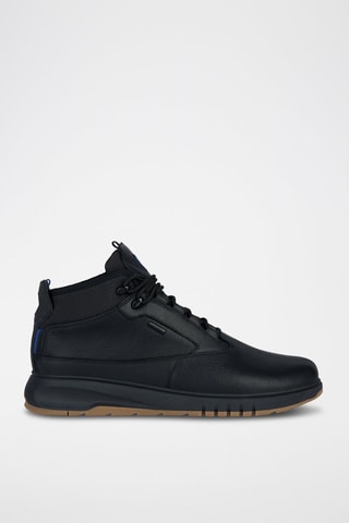 Baskets montantes en cuir Aerantis - Noir