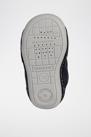 Baskets en cuir nappa et nubuck Tutim B. A  - Noir