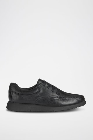 Baskets en cuir Errico Noir