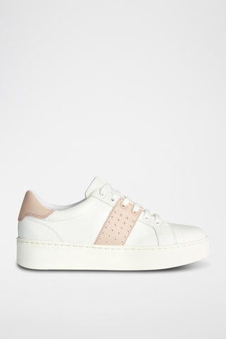Baskets en cuir Skyely - Blanc