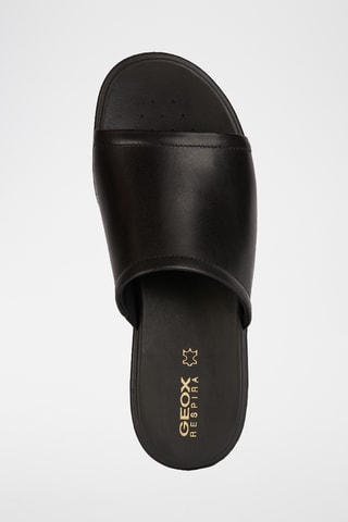 Mules plateformes en cuir de veau Xand 2.2s - Noir
