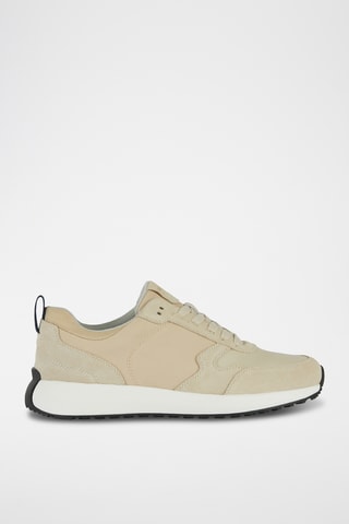 Baskets en nubuck Calzature - Taupe