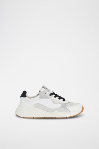 Baskets cuir Mawazy - Blanc