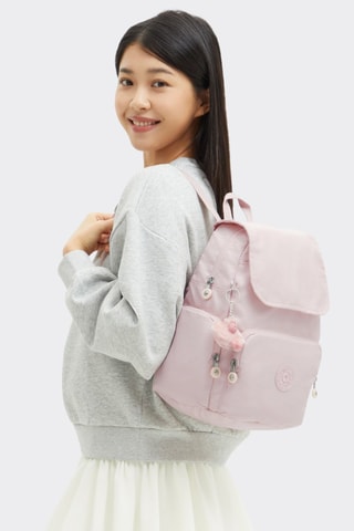 Rugtas City Zip S - Roze