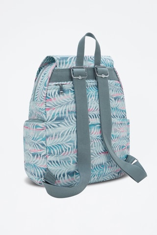 Rugtas City Zip S - Zeegroen en Wit