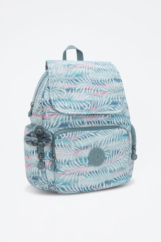 Rugtas City Zip S - Zeegroen en Wit