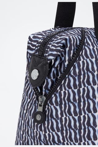 Mala shopper Art Mini - Cinzento e preto