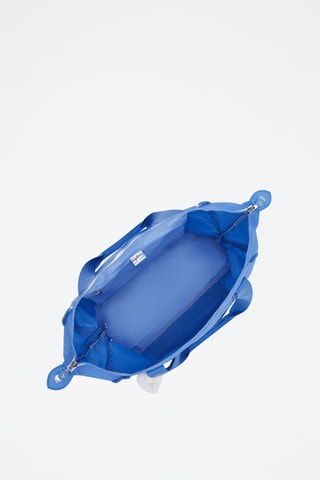 Mala shopper Art M - Azul-cobalto
