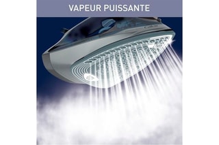 Fer à repasser vapeur Express - Semelle en céramique - 2500 W 