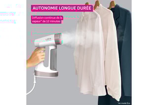 Défroisseur à main 2-en-1 Pure Force - 1800 W 
