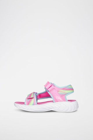 Sandales - Rose et bleu