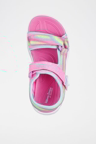 Sandales - Rose et bleu