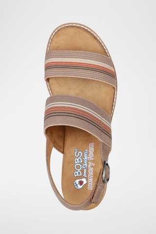 Sandales compensées Desert Kiss Hi Tea Time - Taupe