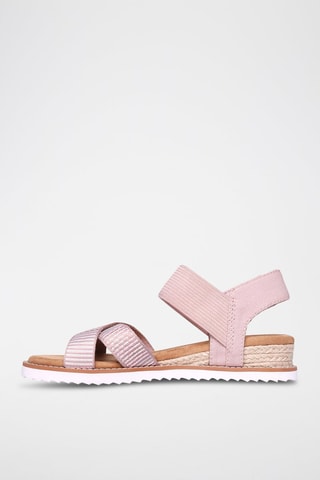 Sandales Bobs - Rose et beige