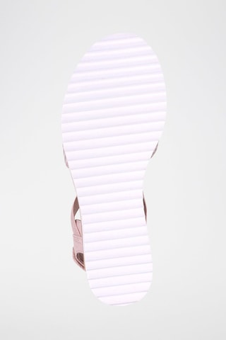 Sandales Bobs - Rose et beige