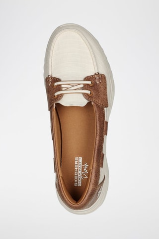 Chaussures bateau On The Go - Beige et marron