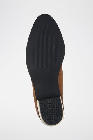 Bottines en cuir - Marron
