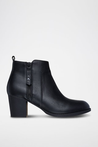 Bottines en cuir Taxi - Night In Town - Noir
