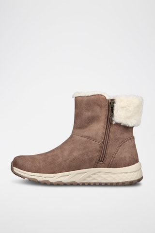 Bottines fourrées Escape Plan - Taupe