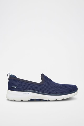 Slip-on Go Walk 6 - Clear Virtue - Bleu marine