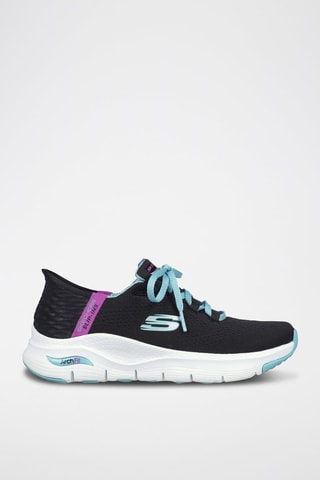 Baskets Arch Fit® - Fresh Flare - Noir et bleu