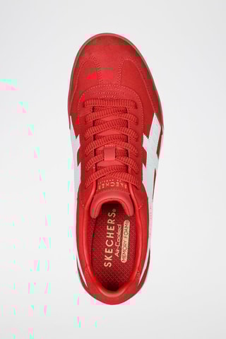Baskets en nubuck Zinger - Manchego - Rouge