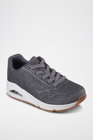 Baskets Uno - Glitter Bomb - Gris foncé
