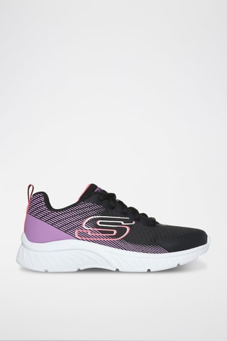 Baskets Microspec Plus - Noir et lilas