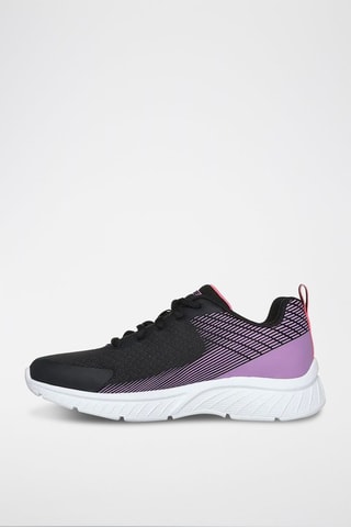 Baskets Microspec Plus - Noir et lilas