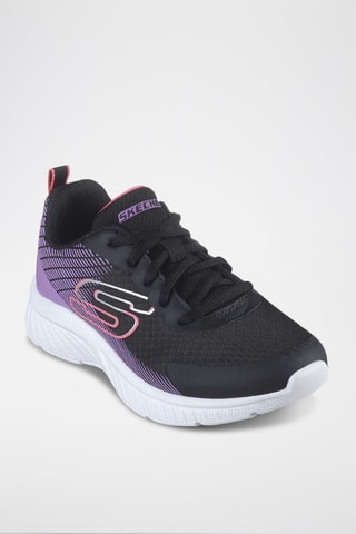 Baskets Microspec Plus - Noir et lilas