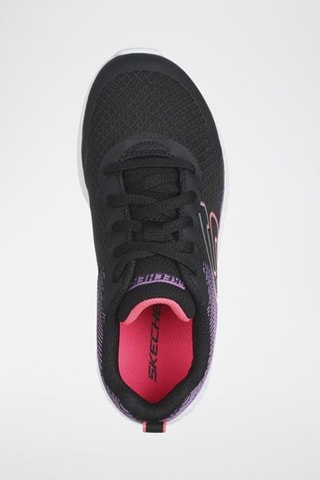 Baskets Microspec Plus - Noir et lilas