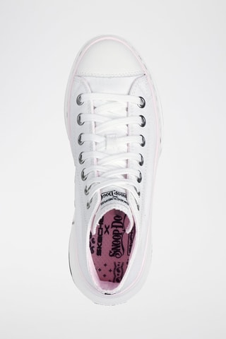 Baskets montantes Snoop Dogg - Blanc