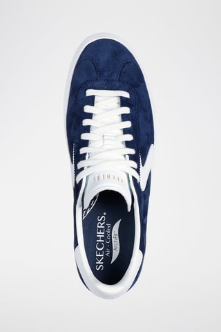Baskets en cuir Archi Fit - Bleu marine