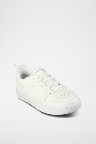 Baskets Smooth Sreet - Blanc