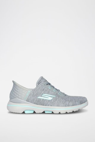 Chaussures de running Go Golf Walk 5 - Gris et bleu ciel