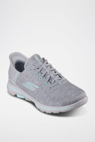 Chaussures de running Go Golf Walk 5 - Gris et bleu ciel