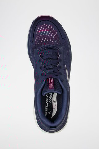 Chaussures de running Go Walk - Bleu et rose