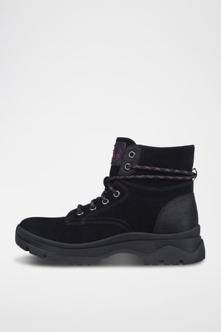 Bottines en cuir - Noir