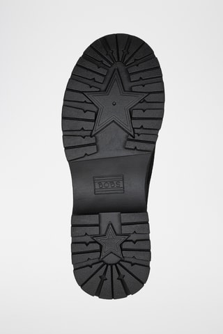 Bottines en cuir - Noir