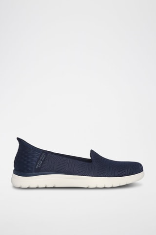 Slip-on On-The-Go Flex - Clover - Bleu marine