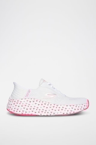 Baskets plateformes Max Cushioning Elite 2.0 - Blanc et rose