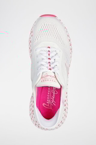 Baskets plateformes Max Cushioning Elite 2.0 - Blanc et rose
